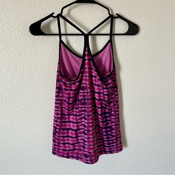 C9 by Champion Gym, Workout, Tie Dye Pink and Black Racerback Tank Top - Picture 2 of 5